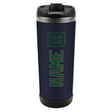 Custom Navy Green Stainless Steel Water Cup