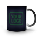 Custom Navy Green Magic Mug