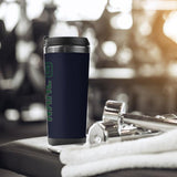Custom Navy Green Stainless Steel Water Cup