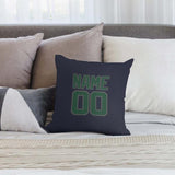 Custom Navy Green Pillowcase