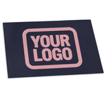 Custom Navy Light Pink Flag
