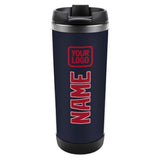 Custom Navy Red Stainless Steel Water Cup