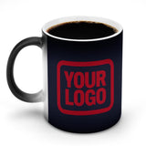 Custom Navy Red Magic Mug