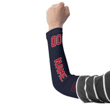 Custom Navy Red Arm Sleeve