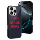 Custom Navy Red Phone Case