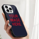 Custom Navy Red Phone Case