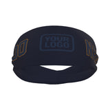 Custom Navy Blue Sports headband