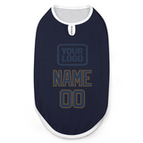 Custom Navy Blue Pet Vest
