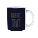 Custom Navy Blue Mug
