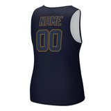 Custom Navy Blue Men's Tank Top
