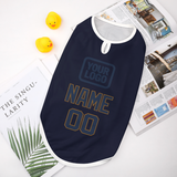 Custom Navy Blue Pet Vest