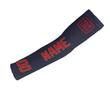 Custom Navy Red Arm Sleeve