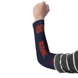 Custom Navy Red Arm Sleeve