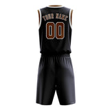 Custom Navy Khaki Basketball Set