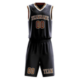 Custom Navy Khaki Basketball Set