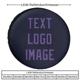 Custom Navy Light Purple Truck Tires