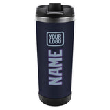 Custom Navy Light Blue Stainless Steel Water Cup