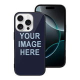 Custom Navy Light Blue Phone Case