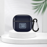 Custom Navy Light Blue AirPods Case (3rd Generation)