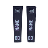 Custom Navy Light Blue Arm Sleeve