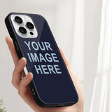 Custom Navy Light Blue Phone Case