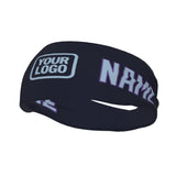 Custom Navy Light Blue Sports headband