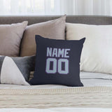 Custom Navy Light Blue Pillowcase