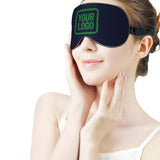 Custom Navy Emerald Green Sleep Mask