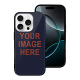 Custom Navy Coral Red Phone Case