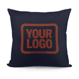 Custom Navy Coral Red Pillowcase