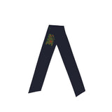 Custom Navy Coral Red Headband