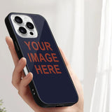 Custom Navy Coral Red Phone Case