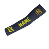Custom Navy Gold Arm Sleeve