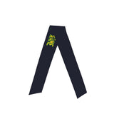 Custom Navy Gold Headband