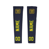 Custom Navy Gold Arm Sleeve