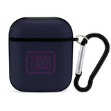 Custom Navy Purple AirPods Case