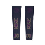 Custom Navy Purple Arm Sleeve
