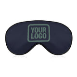 Custom Navy Blue Green Sleep Mask