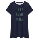 Custom Navy Blue Green Nachthemd