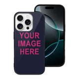 Custom Navy Pink Phone Case
