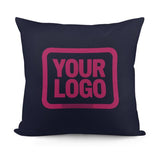 Custom Navy Pink Pillowcase