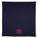 Custom Navy Blue Green Square Table Cloth