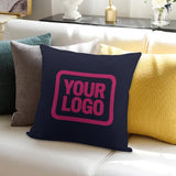 Custom Navy Pink Pillowcase