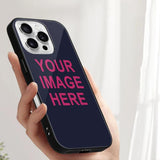 Custom Navy Pink Phone Case