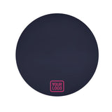Custom Navy Pink Round Table Cloth