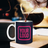 Custom Navy Pink Mug