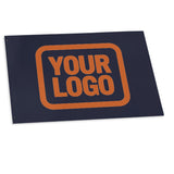 Custom Navy Orange Flag