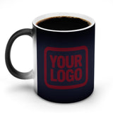Custom Navy Crimson Red Magic Mug