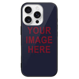 Custom Navy Crimson Red Phone Case