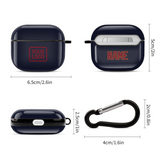 Custom Navy Crimson Red AirPods Case (3rd Generation)